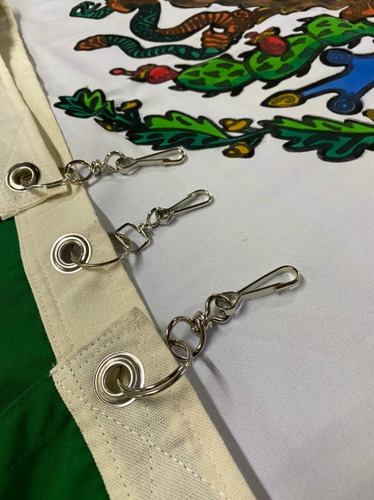 Imagen 4 de 6 de Bandera De Mexico Monumental De Intemperie 3x5