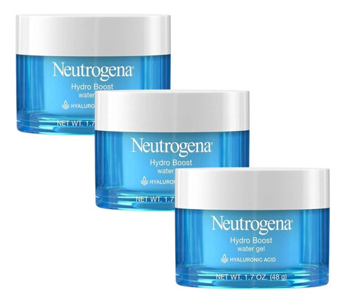 Neutrogena Pack X3 Unidades Water Gel Facial Hydro Boost 50g