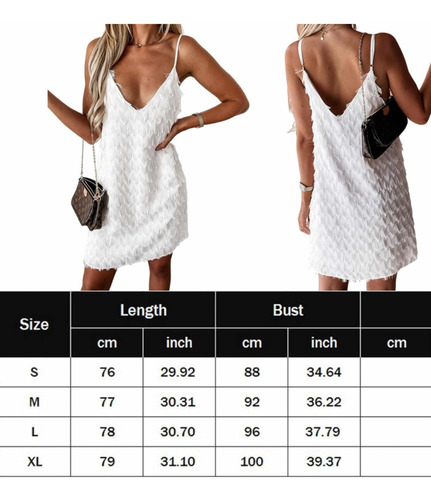 Vestido Blanco Talle S Nuevo