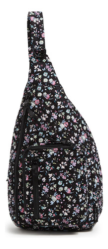 Vera Bradley Mochila Bandolera De Algodon, Botanico Ditsy