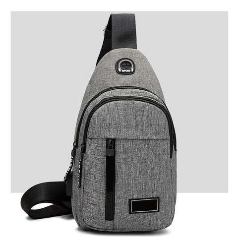 Bolso De Hombro Unisex Moderno Con Orificio Para Cable, Orif