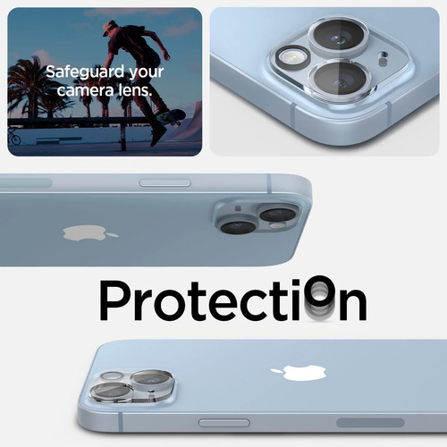 Templado Camara Para iPhone 14 Plus Pro Max Spigen Optik