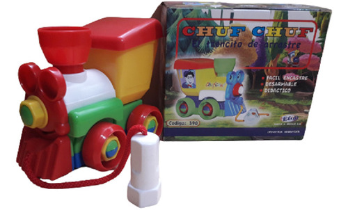 Tren Plastico Infantil Chuff Chuff Desarmable  E & B