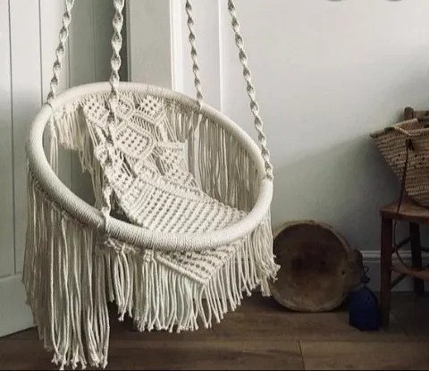 Silla Columpio Macramé