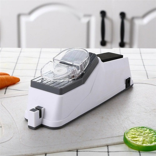 Afilador De Cuchillos Eléctrico Usb Piedra De Afilado Automá