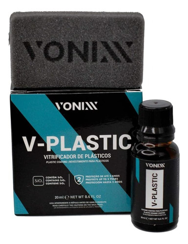 Sellador De Plasticos V Plastic 20ml Vonixx Coating 36 Meses