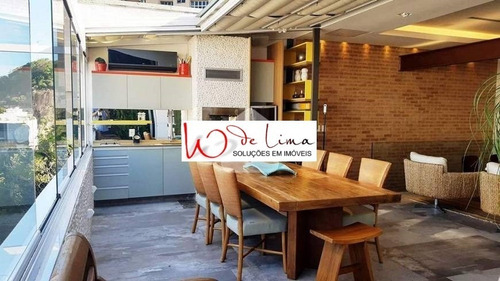 Imagem 8 de 30 de Leblon Belíssima Cobertura Duplex Reformada E Finamente Decorada Pela Arquiteto. - 1770 - 68702900