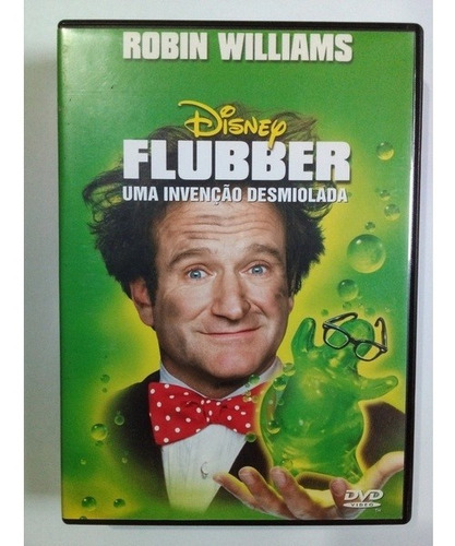 Dvd Flubber - Robin Williams - Disney (Usado)