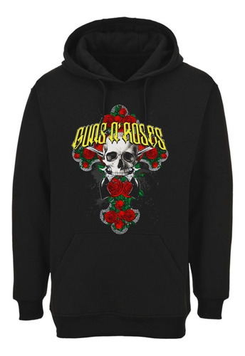 Poleron Guns N Roses Mexican Skull Rock Abominatron