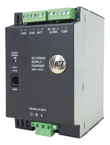 Fuente De Poder Industrial De 480w Salida 24 V Para Riel Din