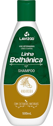 Shampoo Perros Y Gatos Linea Botanica 500 Ml Lavizoo