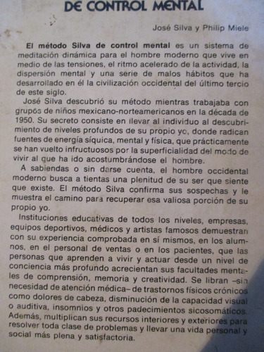 Imagen 9 de 9 de José Silva, Philip Miele - El Método Silva De Control Mental