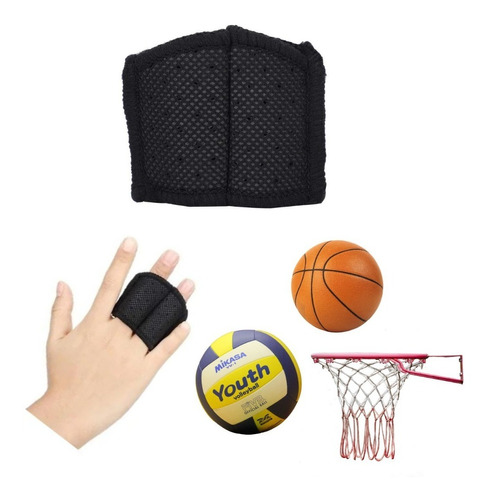 Protección Deportiva Para Dedos (férula, Baloncesto)