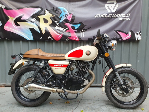 Gilera Cafe Racer 200 Cycle World Motors Impecable