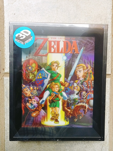 Cuadro Lenticular The Legend Of Zelda Ocarina Of Time