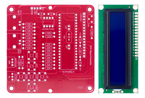 Kit Generador De Señales Dds Diy 1-65535hz Con Función Digit
