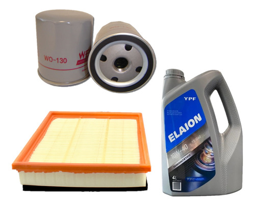 Kit Filtros Aceite Y Aire + Ypf Elaion F30 10w40 Gm Montana