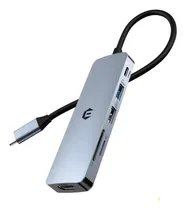 Comprar Hub Usb-c Tipo C 6 En 1 Hdmi 4k Lector Micro Sd Usb 3.0
