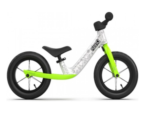 Bicicleta Balance Royal Baby Pro Mg | Plata/verde