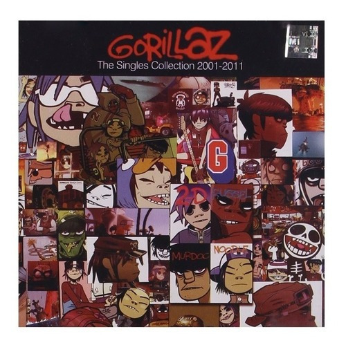 Cd Gorillaz - The Singles Collection 2001-2011 / Made In Eu Versión del álbum Estándar
