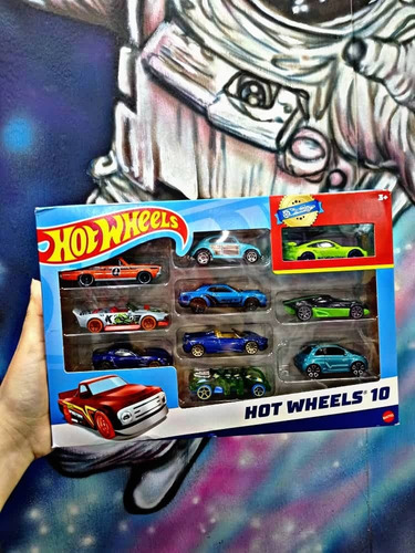 Kit De 10 Carritos Hotwheels