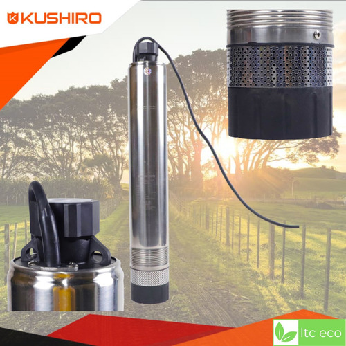 Imagen 5 de 10 de Bomba Sumergible 1.1 Hp 52 Mt 5100 L/h Pozo Agua Riego