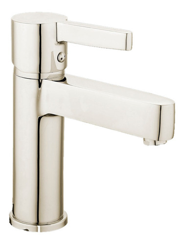 Monomando Lavabo U Ovalin Baño Acero 304 Corto Satinado Msc
