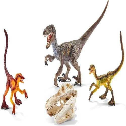 Schleich - Dinosaurios 42259 Set Velociraptors De Cacería