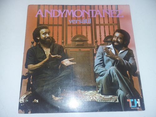 Lp Vinilo Disco Acetato Vinyl Andy Montañez Versatil Salsa