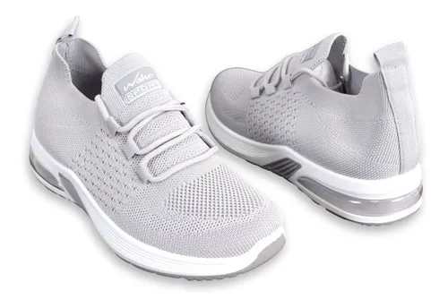 Zapatilla Wake Mujer C112 Deportiva Elastic Cord n Burbuja