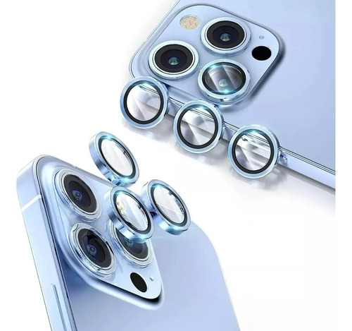 Protector Camara Lente Individual iPhone 12 Pro Vidrio 9h