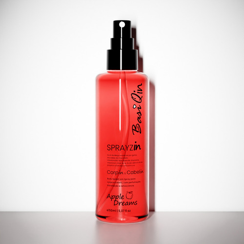 Spray para corpo BasiQin Corporal e Cabelo Body Splash BasiQin Spray - Frasco 150ml en frasco 150mL apple dreams - doce de maça