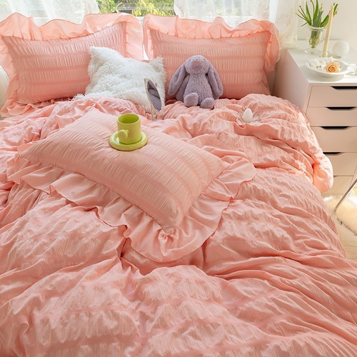 Set Ropa De Cama Sabanas +funda De Plumon King Hspps3