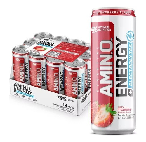 Amino Energy 12 Latas Cafeina+ Electrolito Oferta