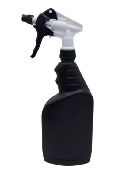 Atomizador Industrial Botella Trigger Negro 660ml (6 Pz)