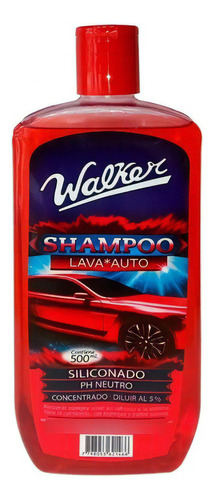 Shampoo Siliconado Concentrado Ph Neutro Walker 500ml