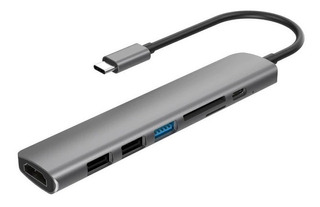 Adaptador Usb-c A Hdm 7 En 1 Macbook Pro/air/huawei Mate