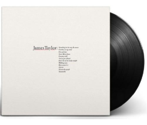 James Taylor Greatest Hits Vinilo + Libro Coleccio L Nacion 