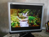 Comprar Monitor Aoc 17  Tft 1780ps+ Wga Lcd Funciona Correctamente Negro