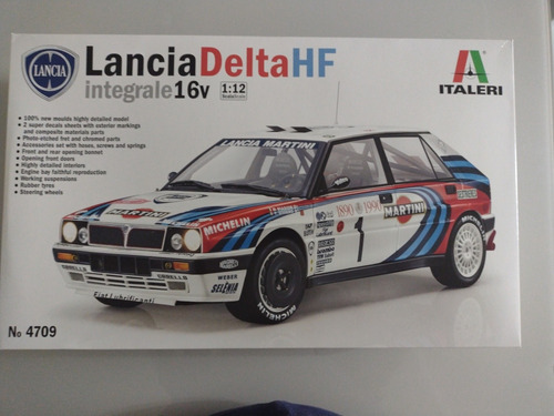 Lancia Delta Hf Integrale 16,v 1/12 Italeri 4709