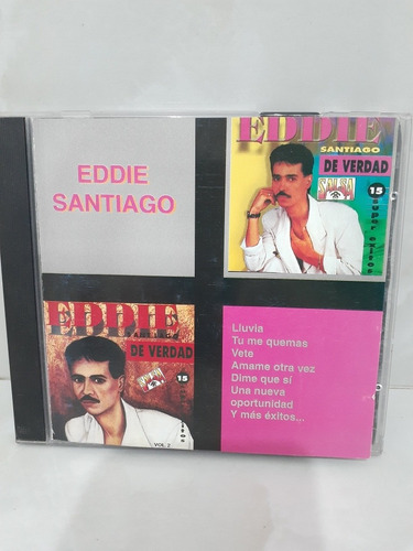 Eddie Santiago Y Su Orquesta.    30 Éxitos Disco Doble 