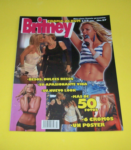 Britney Spears Revista Cromo Album Especial 2003 Madonna