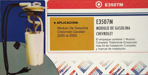 Bomba (modulo)gasolina Completa Chev Cavalier 2000/2005