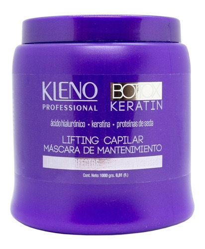 Kleno Bottox Keratin Máscara Lacios Perfectos Grande 3c