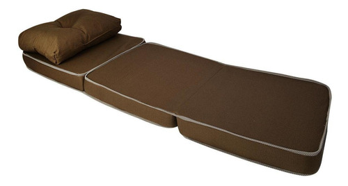 Puff Conforto 3x1 Com Travesseiro Sofá Colchão Colchonete