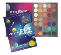 Comprar Kit Paleta De 35 Sombras Return Of The Jet Eyeshadow Book 4 Alta Pigmentación Tonos Mates Y Satinados Rude Cosmetics