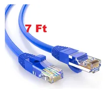 Comprar Cable Red Cat6a 7ft 10g Ethernet Patch Cord Rj45 550gh Cat 6