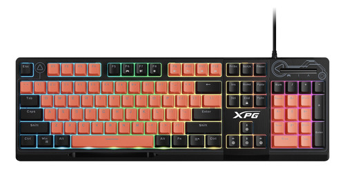 Teclado Xpg Seeker Mera Ed. Membrana Retroiluminado Inglés