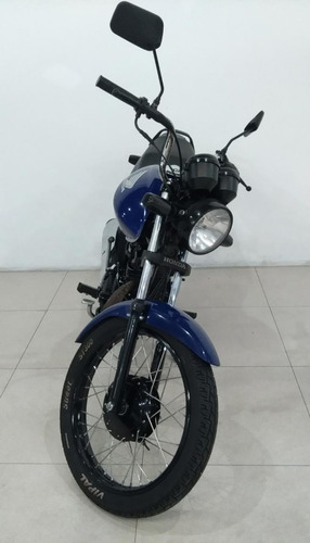 Moto Honda Cg Fan Ks Azul