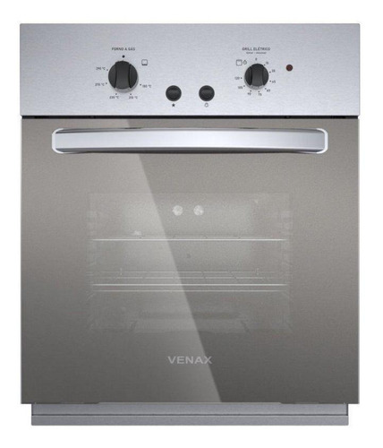 Forno De Embutir A Gás 50l Cristallo Giii Inox Gás Glp 220v